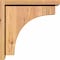 Ekena Millwork Huntington Smooth Corbel w/Backplate, Western Red Cedar, 5 1/2"W x 14"D x 14"H COR06X14X14HUN01SWR - alternate 3